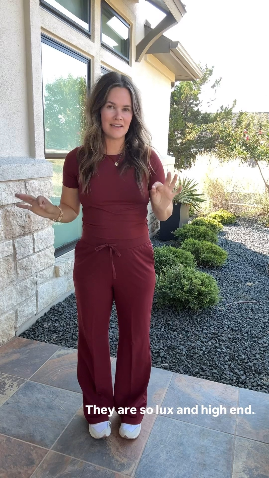 . I found the cutest matching set at target! Outfit under $50. Giving Lulu  with the details and color - running errands, kids sports events and just lounging so comfy and cute and the perfect colors going into fall ✨ 
.
#target #targetstyle #targetfinds #targetstyle #matchingset #loungeset #momstyle #loungewear #casualstyle #casualoutfit #everydaystyle #fallstyle
#fallfashion 


#LTKFindsUnder50 #LTKActive #LTKSaleAlert