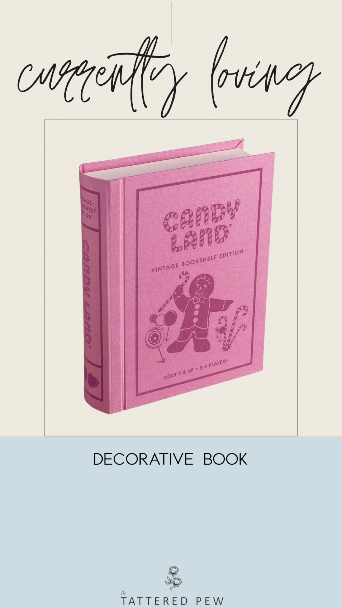 Happy Wednesday! Here is an adorable home decor find! I love the vintage look of this Candy Land bookshelf case, and the best part is, it opens up to reveal the actual Candy Land game!

#LTKfind #competition

#LTKFind #LTKhome #LTKSeasonal