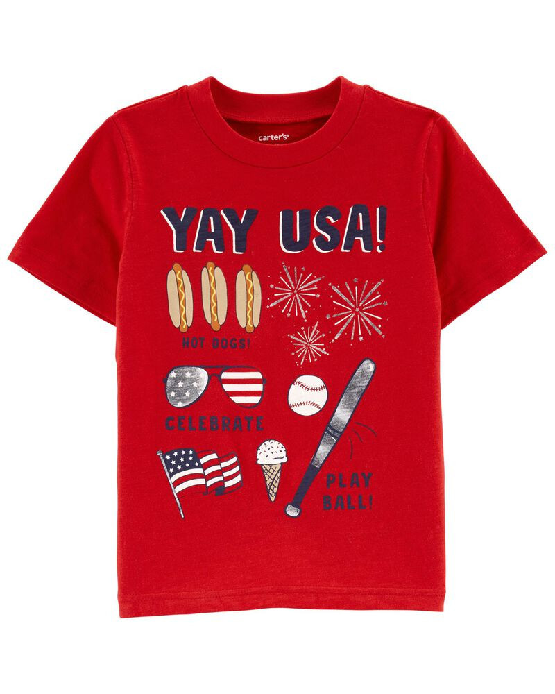 Fireworks Jersey Tee | Carter's