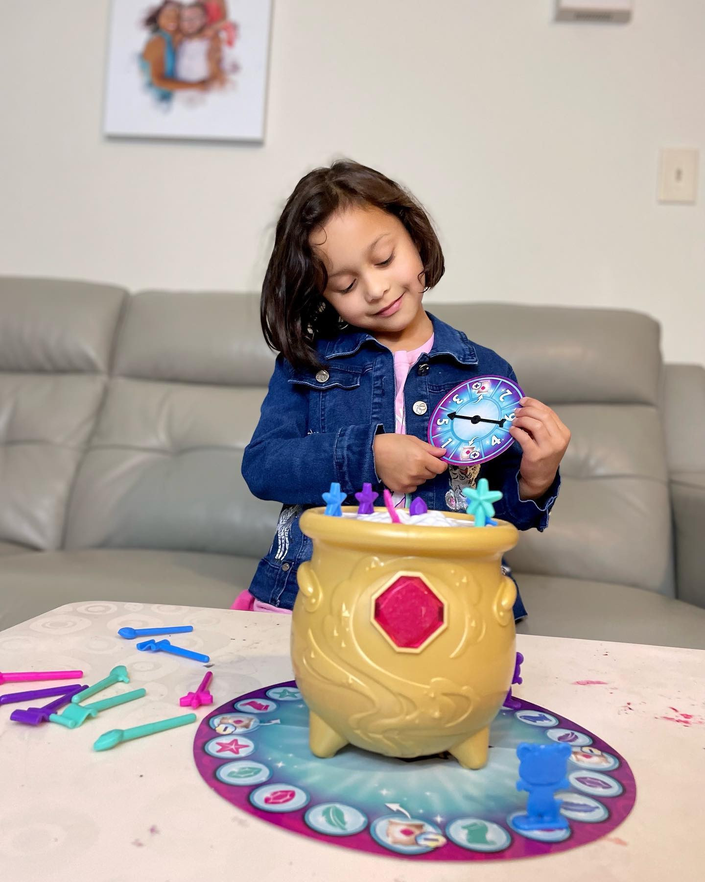 Sofia had an absolute blast playing the game  Magic Mixies Magic Potion Cauldron, where she eagerly darted around the board, enthusiastically gathering mystical components. 

Adding this game to your family game night will make it even more enjoyable and fun!

An ideal game for 2-4 Players ages 4+

@SuperMooseToys



#LTKHoliday #LTKKids #LTKGiftGuide