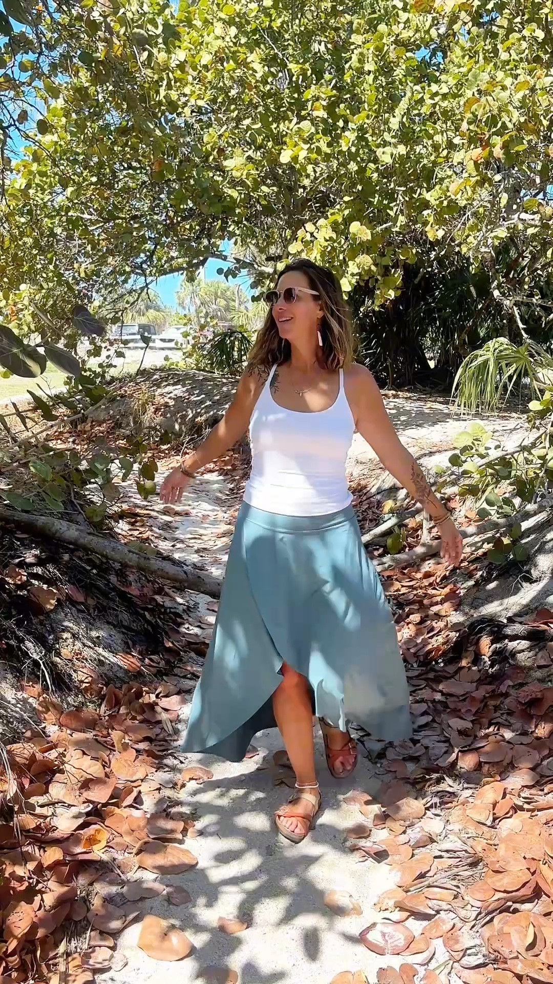 Cute. Breezy. Mom-life approved.

This Breezeful skirt + criss-cross top combo is:
• soft and lightweight
• quick-dry
• super flowy
• built-in shorts (the real hero)

Perfect for parks, travel, resort days, or just looking put together for errands.

Comfy but still romantic and feminine.

#LTKmomlife #LTKActive #LTKTravel
