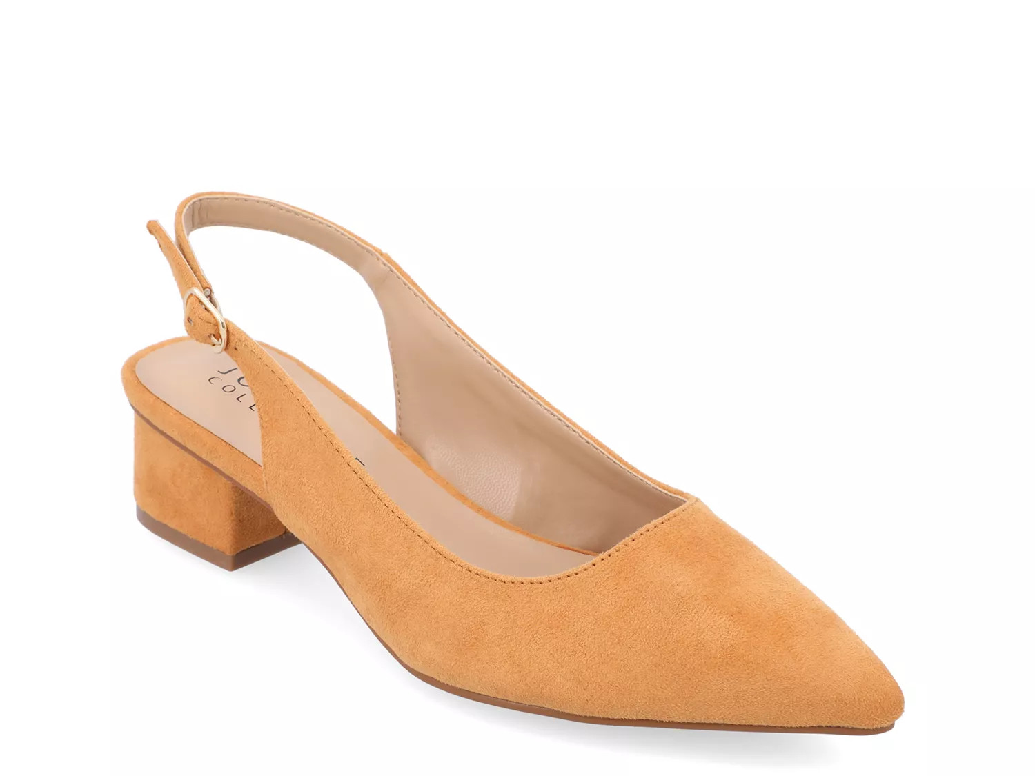 Journee Collection Wide Width Sylvia Pump | Women's | Tan | Size 9 | Pumps | Slingback | DSW