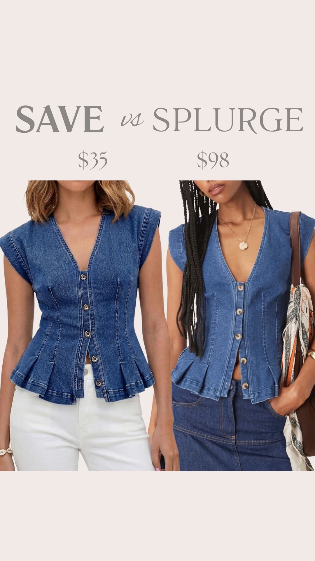 Save vs splurge

#LTKdayinmylife #LTKmomlife #LTKootd