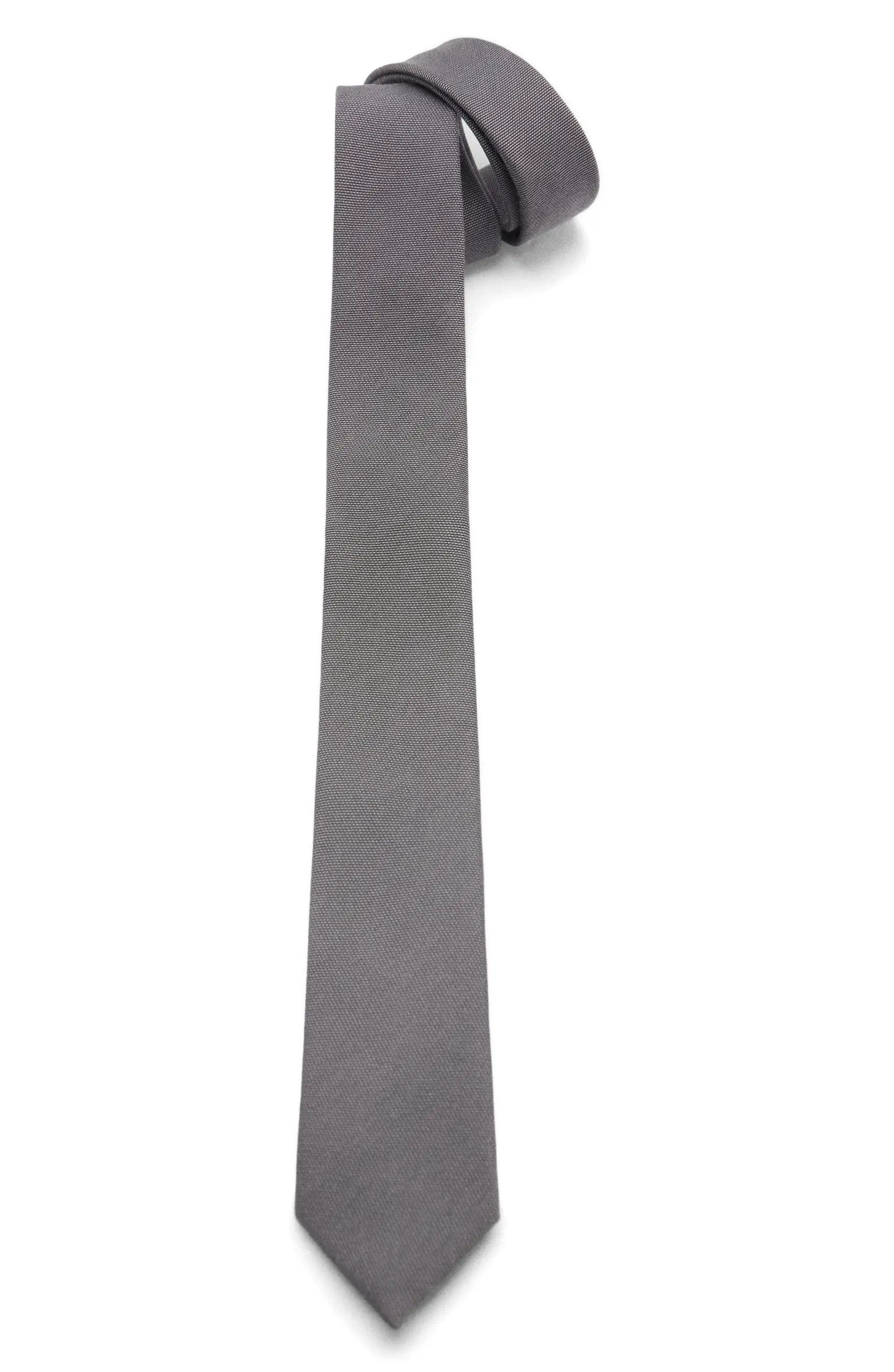 MANGO Cotton Blend Tie | Nordstrom | Nordstrom
