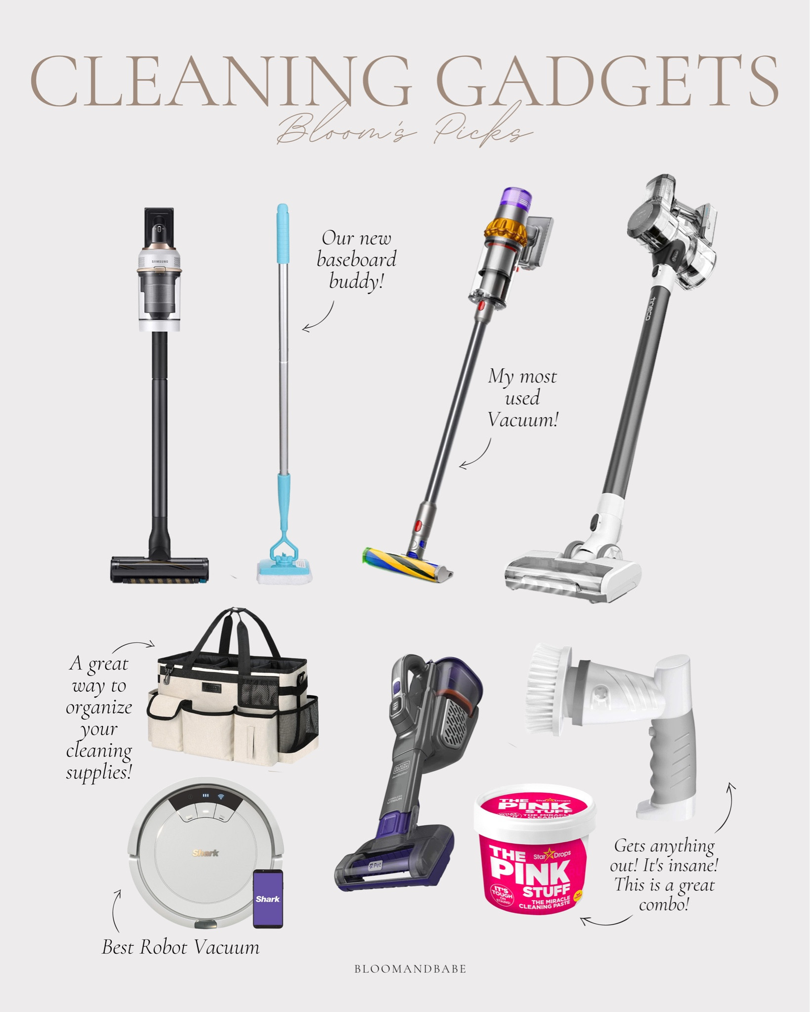 Amazon - Amazon home - vacuum - cleaning tools - pink stuff - bathroom cleaner - home cleaning - robot vacuum - cleaning bag 

#LTKSeasonal #LTKstyletip #LTKhome