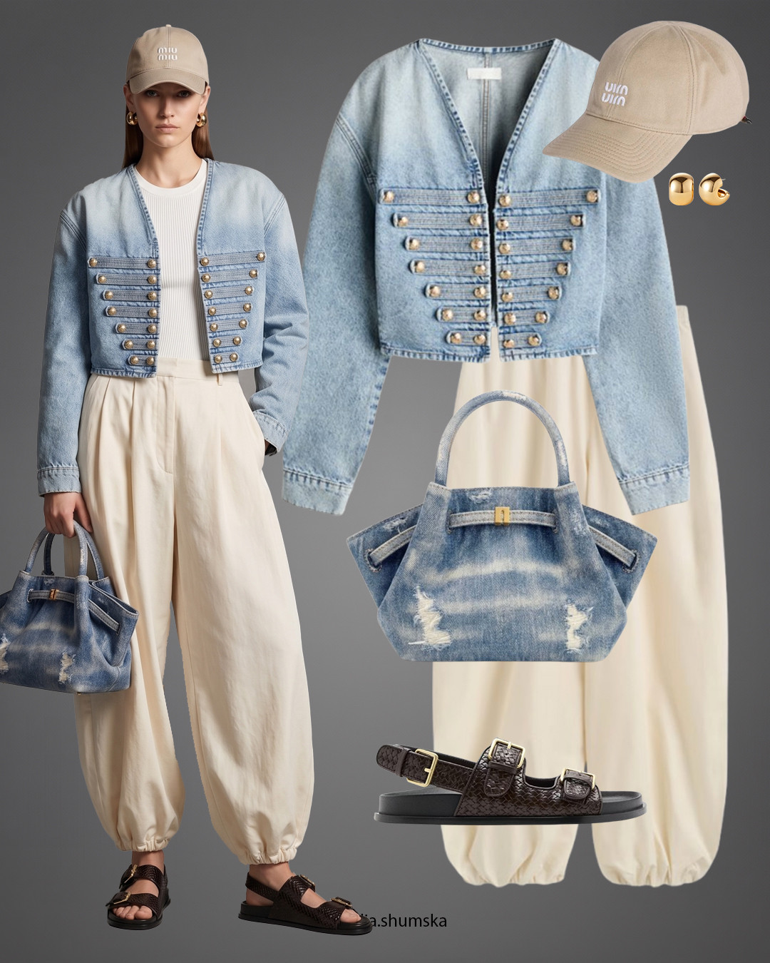 Balloon trousers outfit✨LTKsummer 

 #LTKshoes #LTKbag #summerlooks #summeroutfits