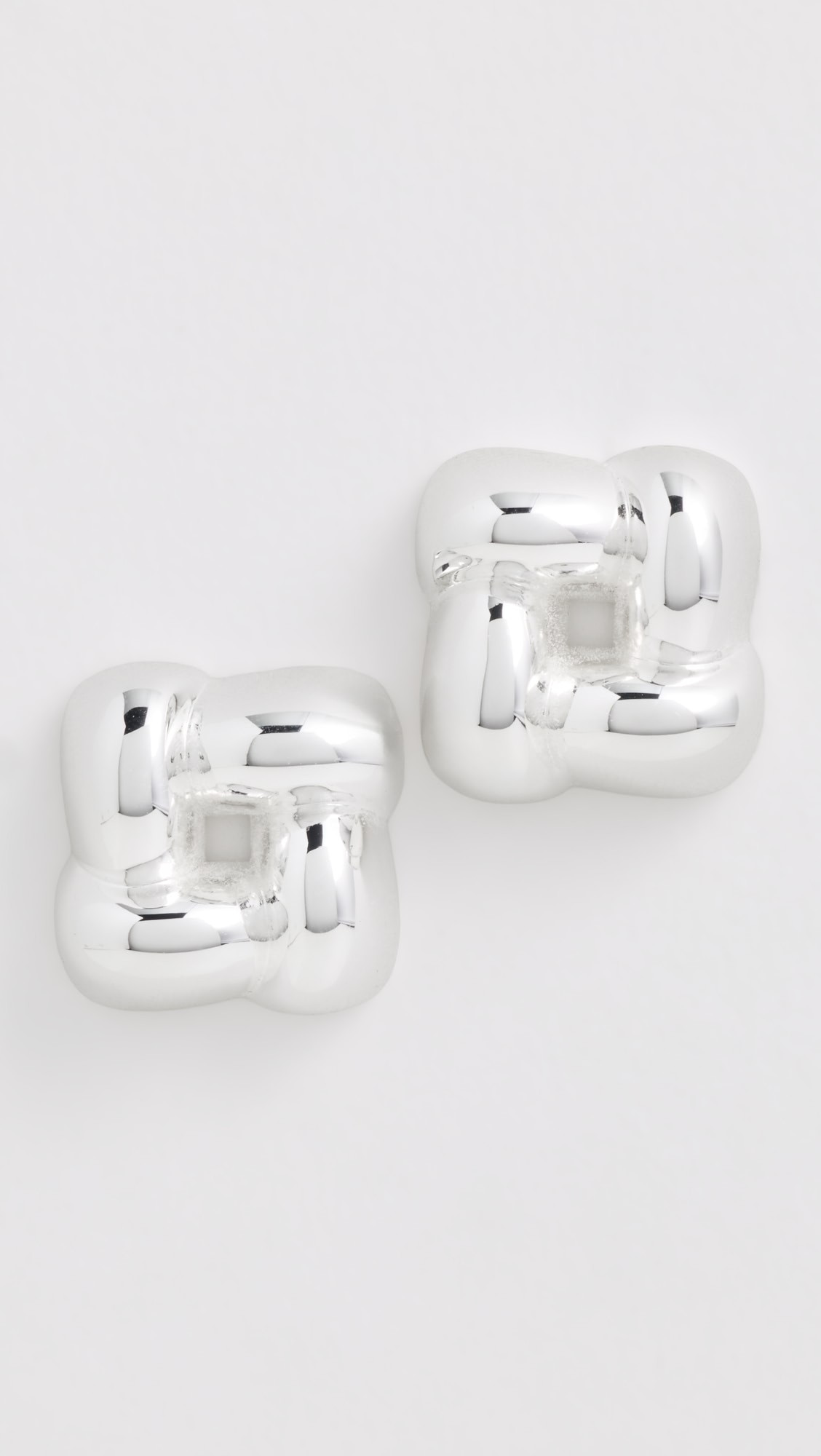 Medium Woven Square Earrings | Shopbop