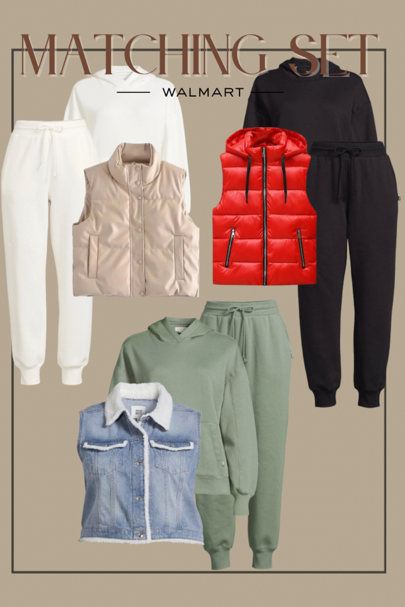 Walmart matching set + vests

#walmartpartner
@walmartfashion
#walmartfashion

#LTKmidsize #LTKfindsunder50 #LTKfindsunder100
