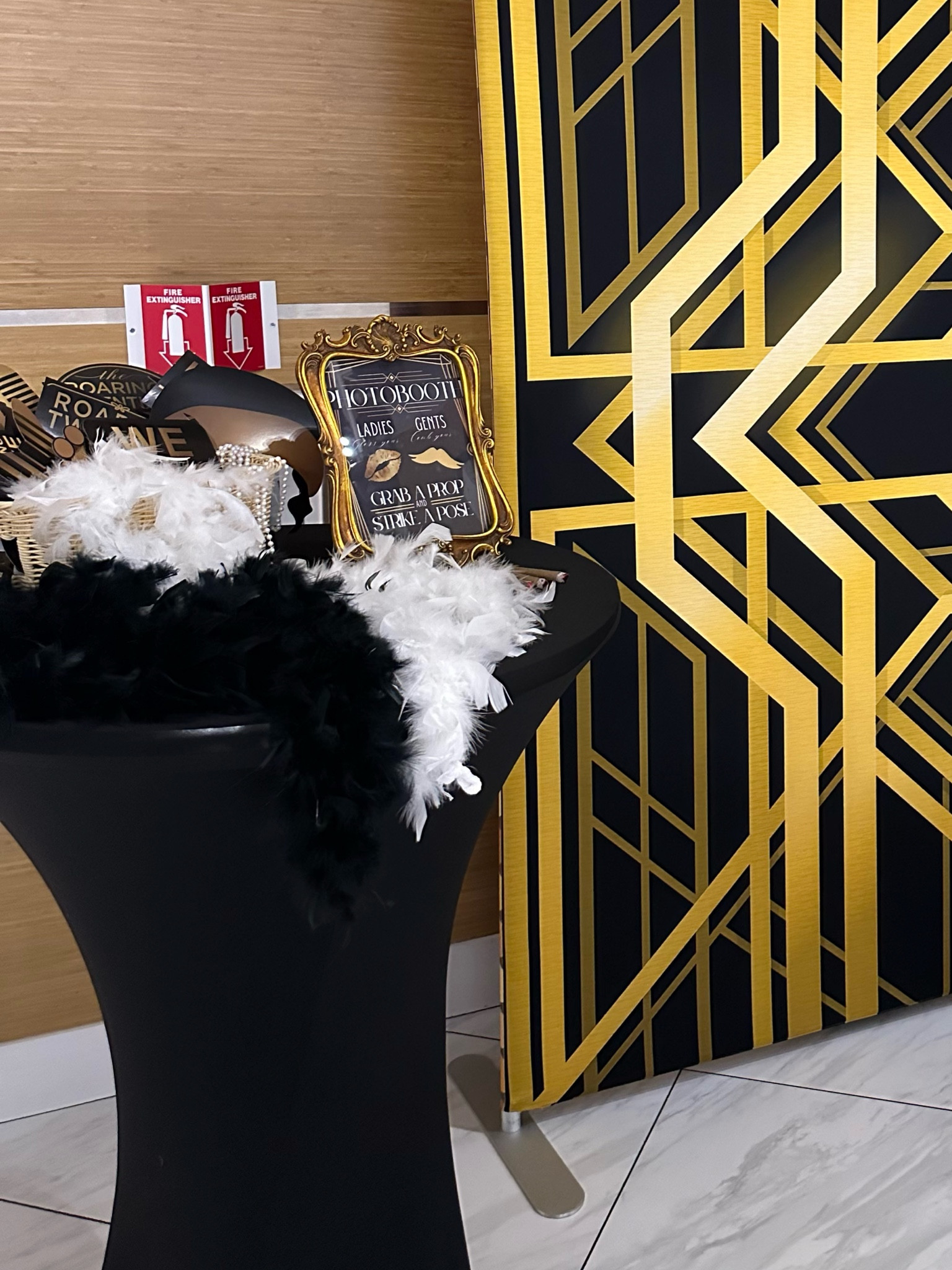 Great Gatsby/ Roaring 20s photo booth decor 
Photo Booth rental on IG: abpartyrental

#LTKparties