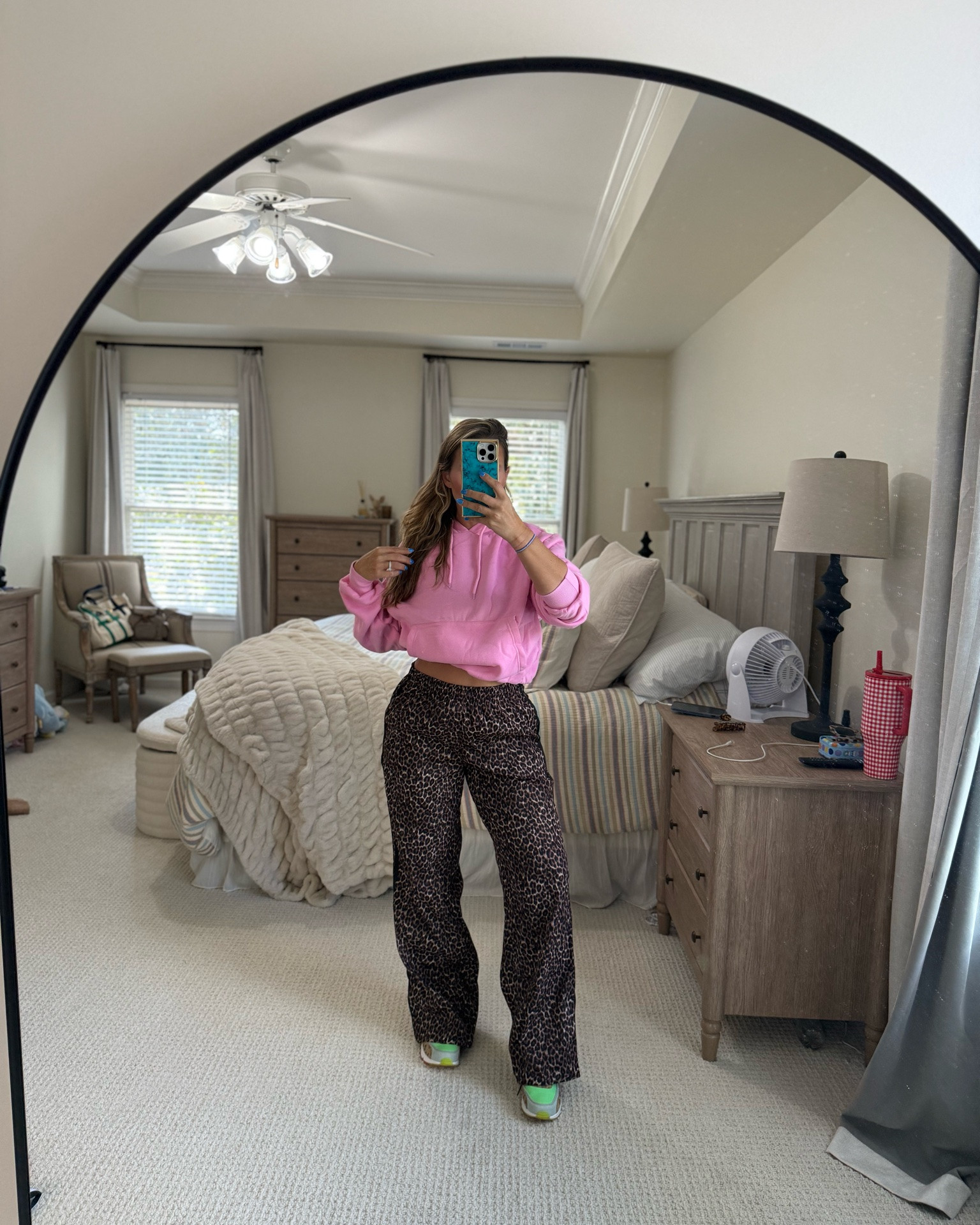 obsessed with these leopard track pants!
#walmart #walmartfashion

#LTKPetite #LTKdayinmylife #LTKgrwm
