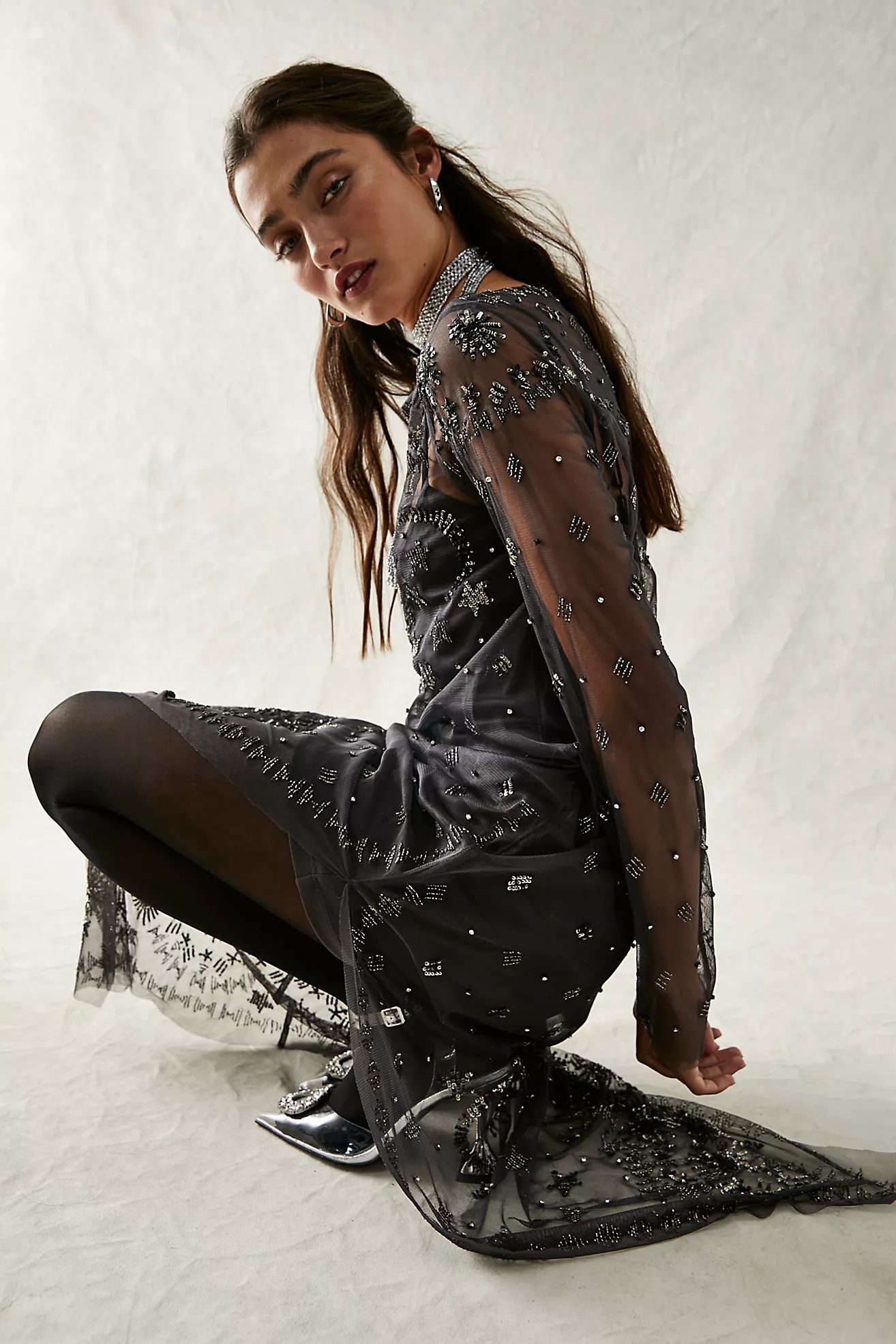 Black Magic Midi Dress | Free People (Global - UK&FR Excluded)