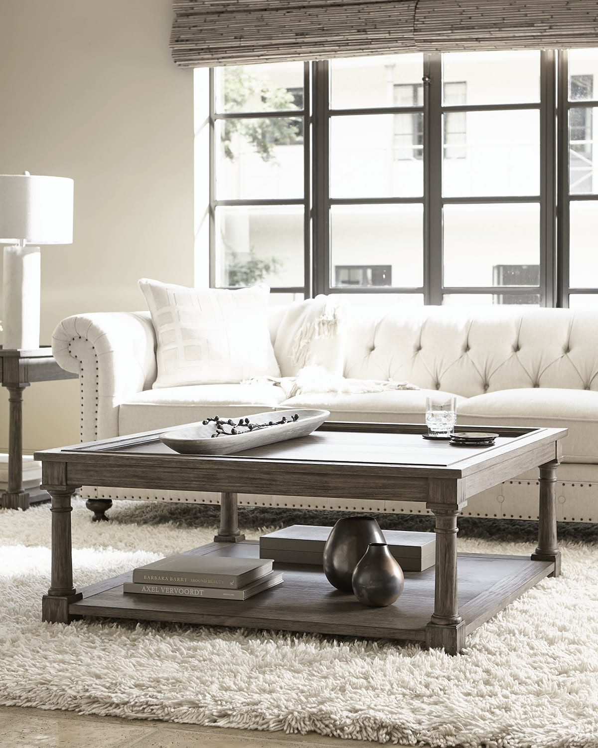 Canyon Ridge Square Coffee Table | Neiman Marcus