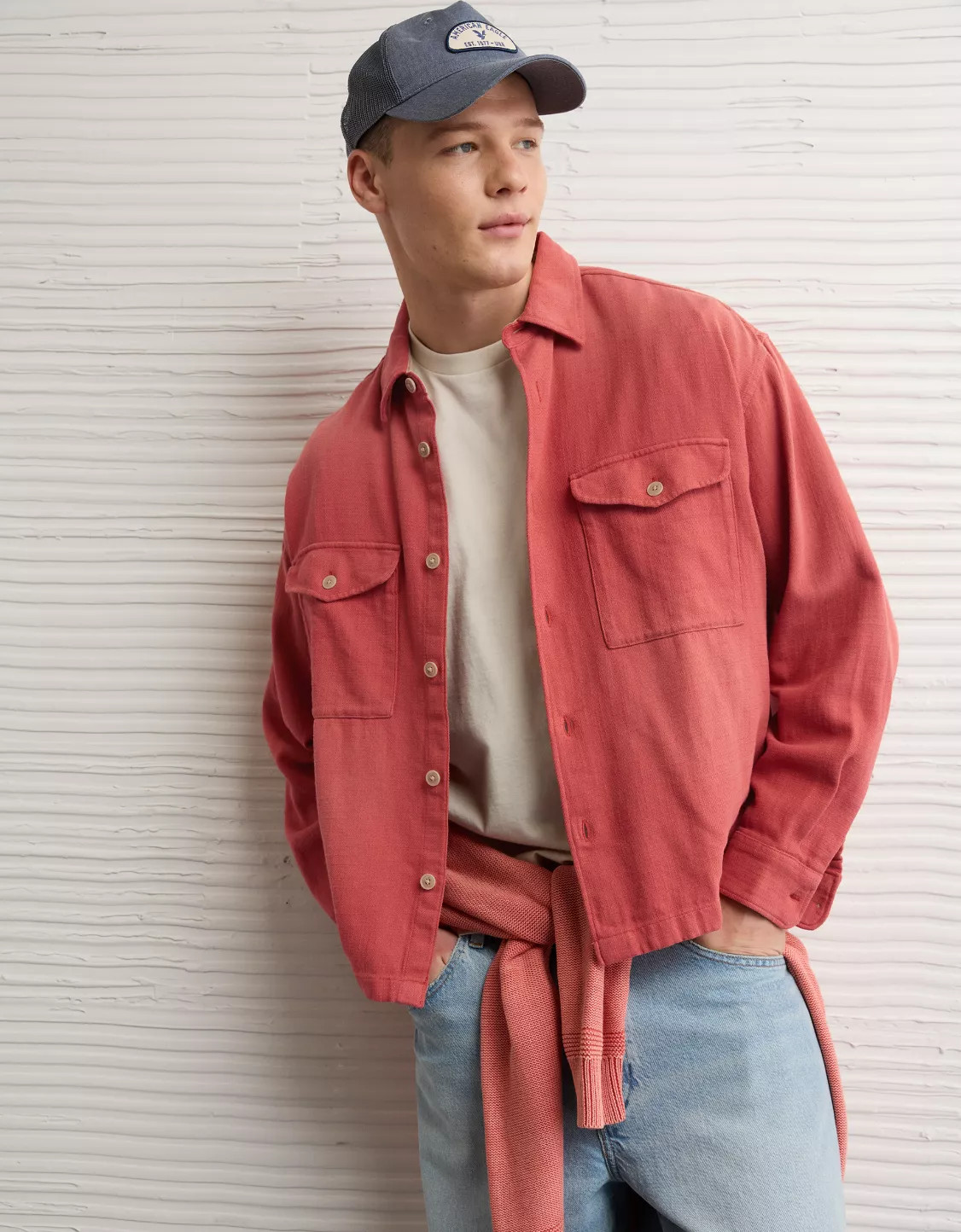 AE Boxy Flannel Shirt | American Eagle Outfitters (US & CA)