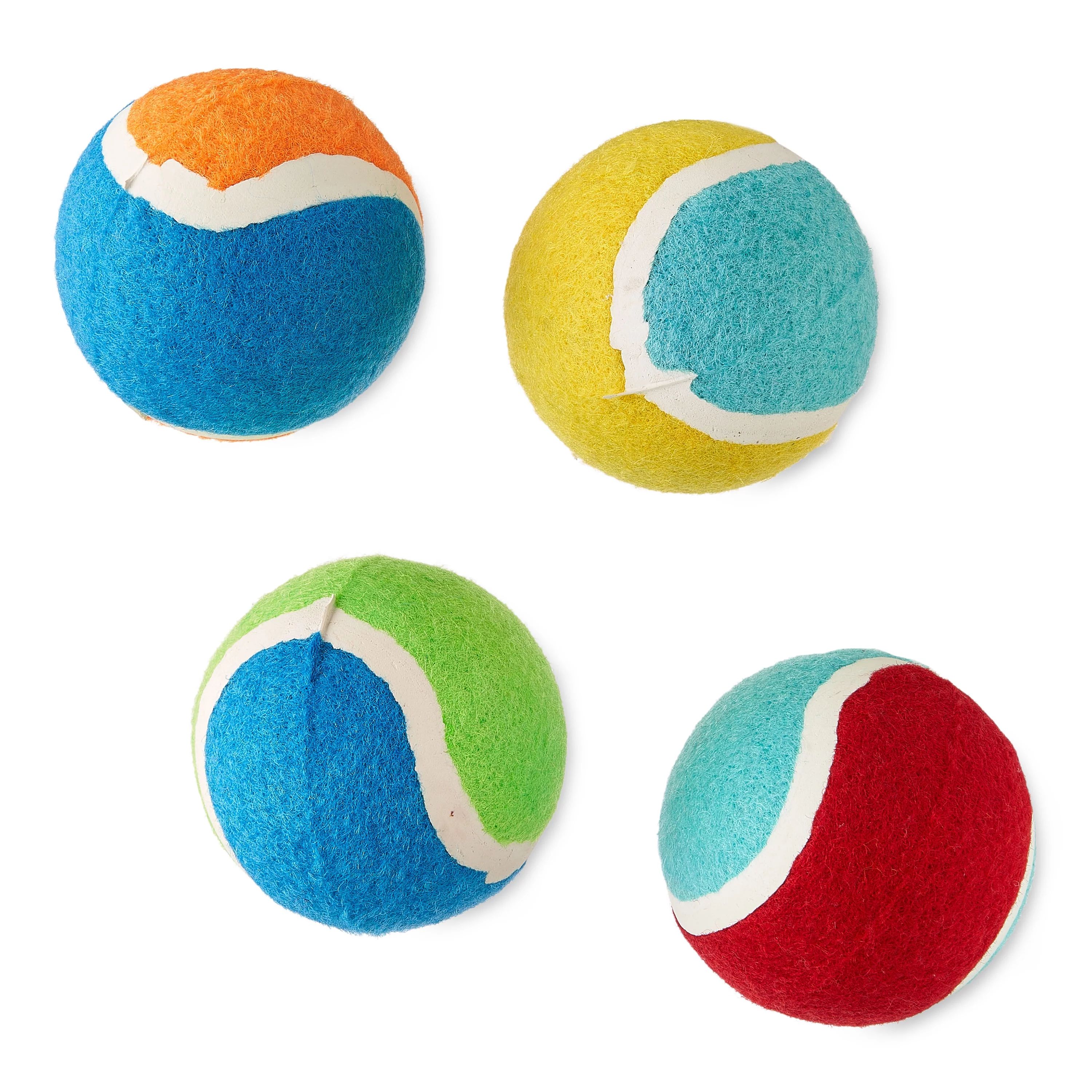 Vibrant Life Tennis Balls Dog Toy, Durable, Natural Rubber Ball, Chew Level 1 for Light Chewers, ... | Walmart (US)