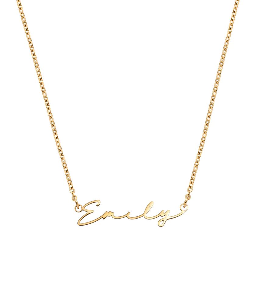 Signature Name Necklace (Gold) | Abbott Lyon