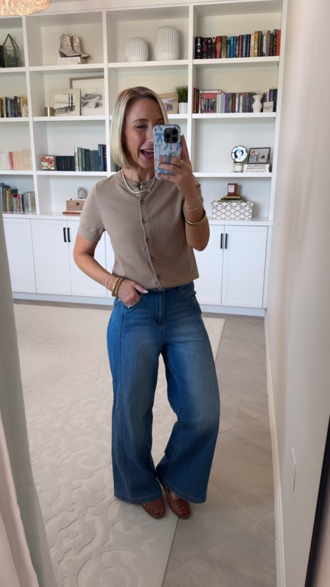 Amazon - spring sales & summer sweaters * Short Sleeve Cardigan - size Small. 14 colors. * Wide Leg Contrast Waistband Stretchy Jeans - size XS, petite. 5 colors. 

 

#LTKSeasonal #LTKOver40 #LTKSaleAlert