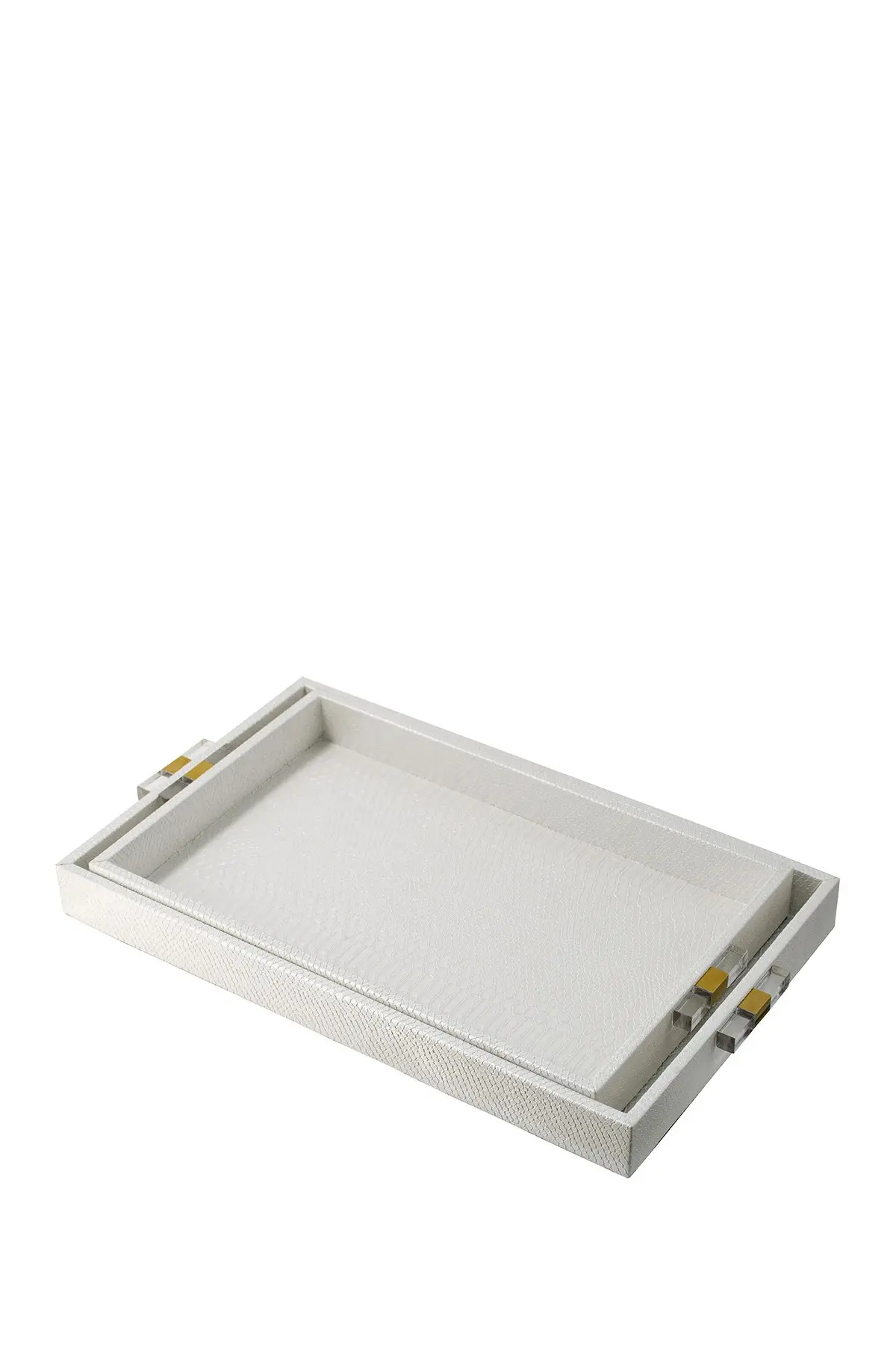 R16 HOME | Deco Snakeskin Nesting Tray - Set of 2 | Nordstrom Rack | Nordstrom Rack