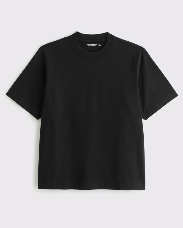 Men's Premium Heavyweight 2.0 Tee | Men's Tops | Abercrombie.com | Abercrombie & Fitch (US)