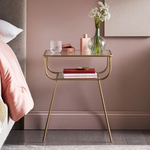 Curved Terrace Nightstand | West Elm (US)