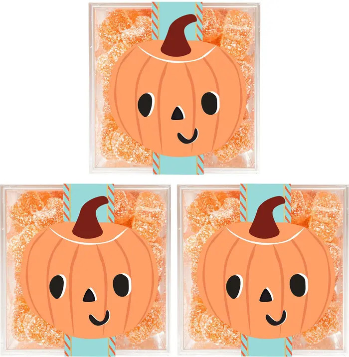 sugarfina Pumpkin Set of 3 Super Sour Gummy Stars Candy Cubes | Nordstromrack | Nordstrom Rack