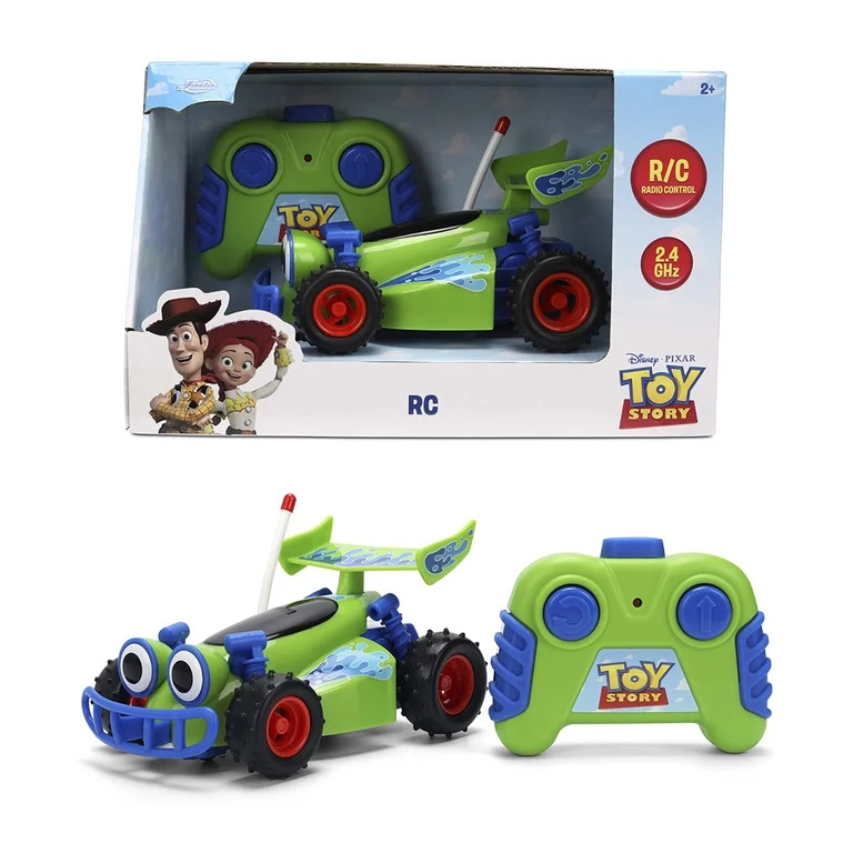 Jada Toys 1:32 RC Toy Story RC Buggy \u2013 Simple Function Remote Control Car for Kids with 5.5"... | Walmart (US)