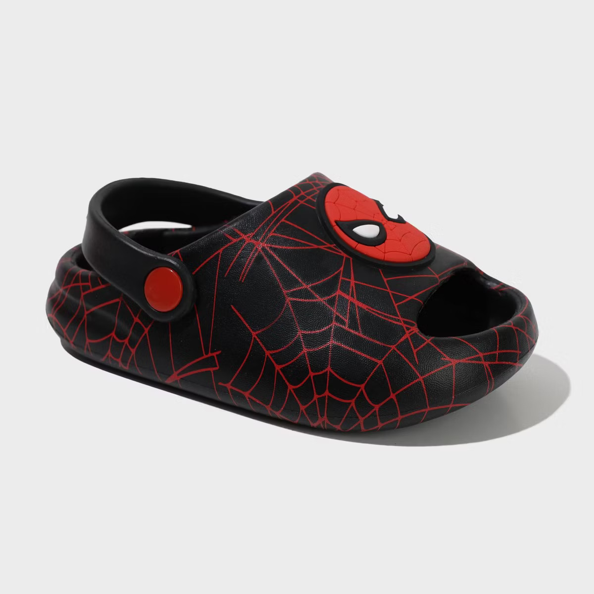Toddler Spider-Man EVA Sandals - Black | Target