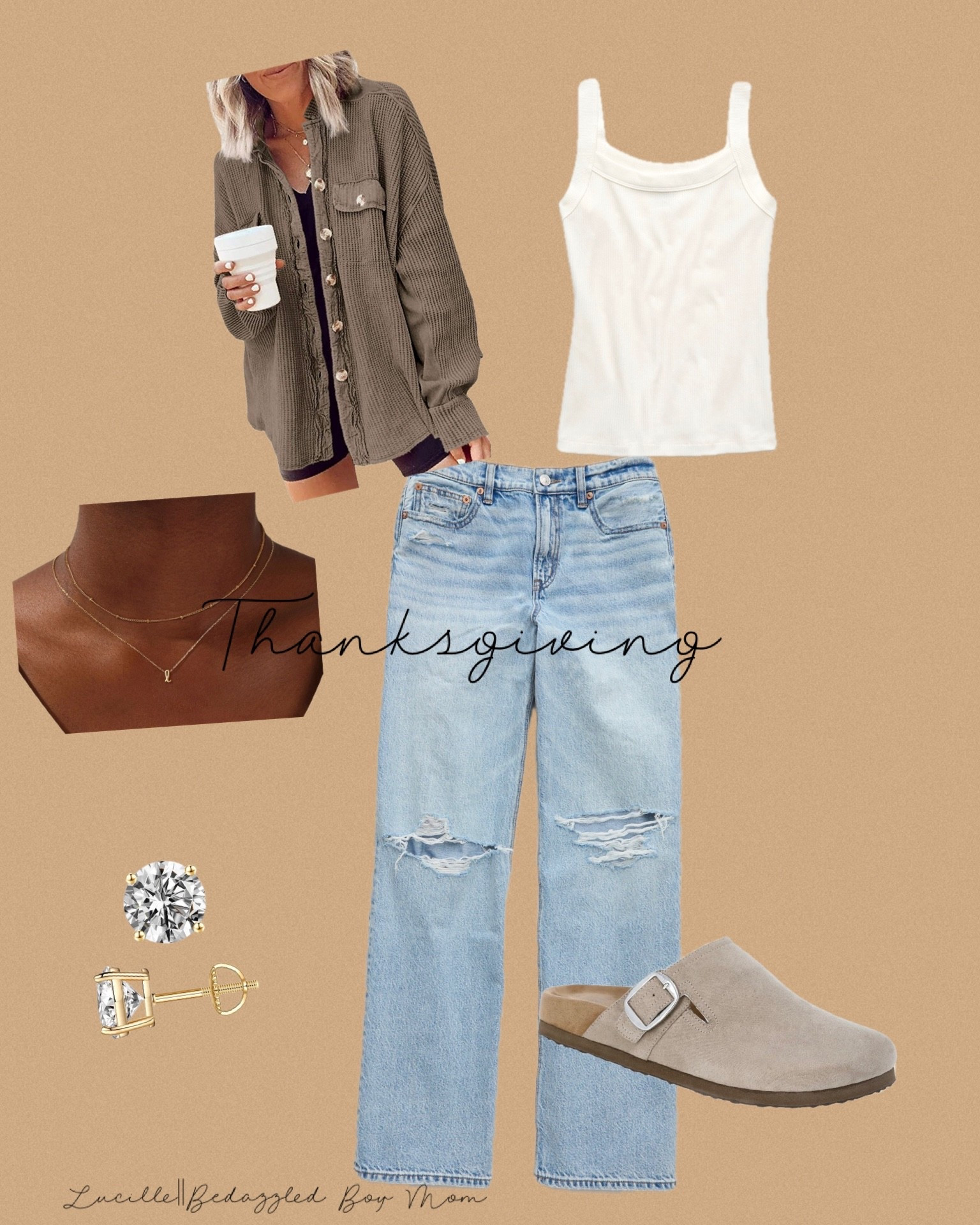 Comfy women’s Thanksgiving outfit! 

#LTKHoliday #LTKmomlife #LTKMidsize