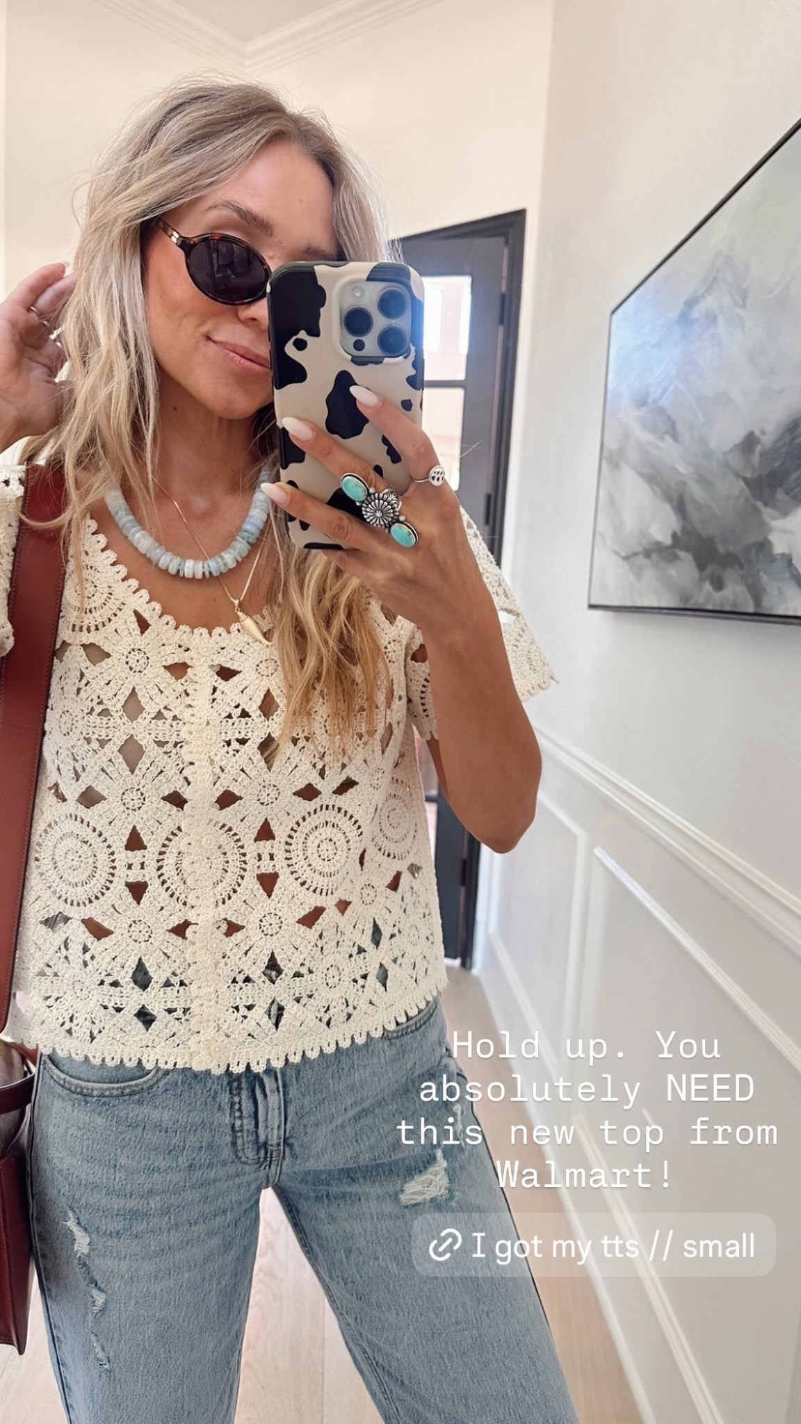 Hold up. You absolutely NEED this new top from Walmart! It’s giving high-end // Anthro vibes🤍✨🙌🏼 

Wearing my tts (small) 

5’5” // 120 lbs

#LTKootd #LTKmomlife #LTKdayinmylife