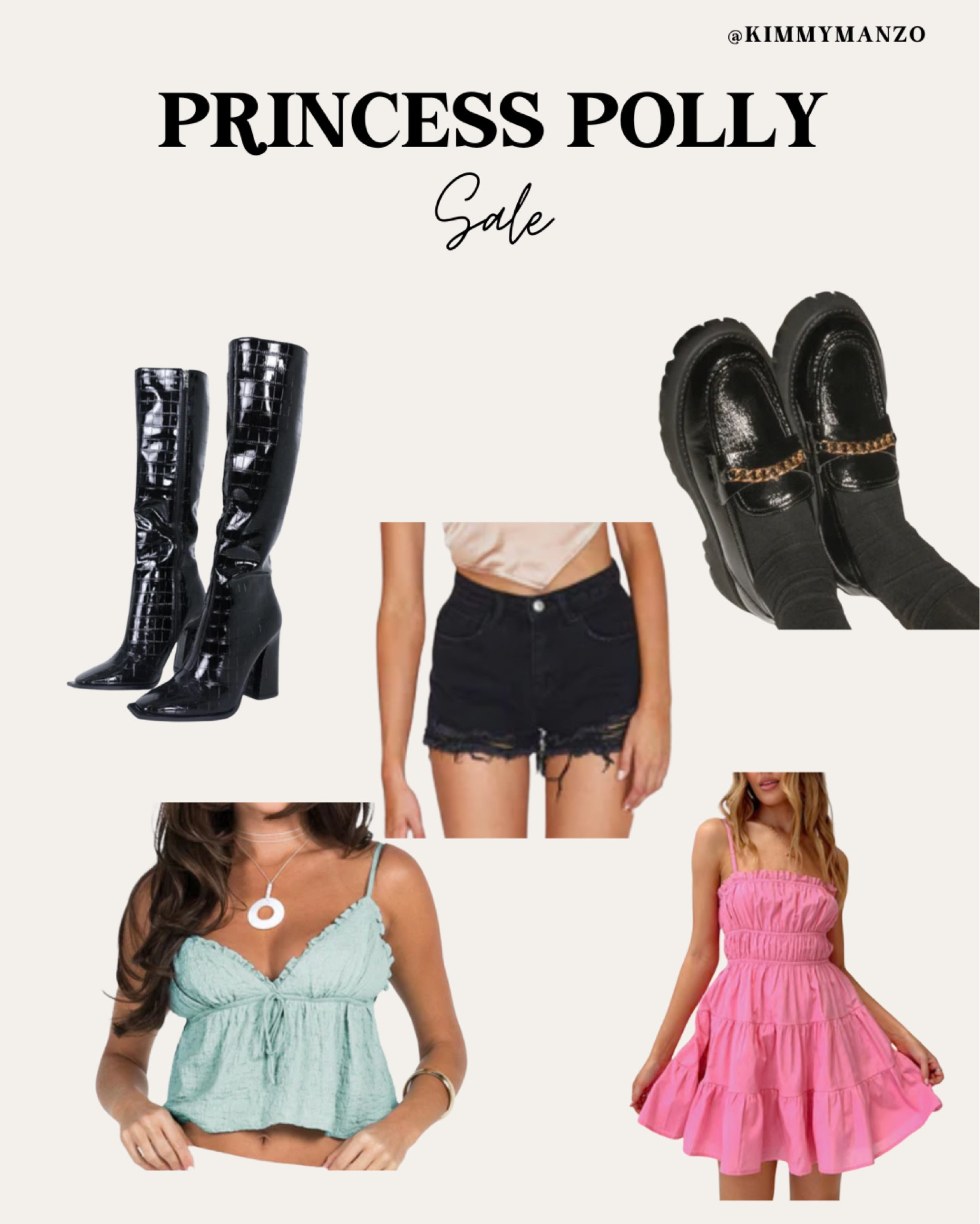 Princess Polly is having a huge sale! Grab all the spring pieces you can with up to 80% off! 

Spring outfits 
Dress
Loafers
Boots
Swim
Resort wear 
Easter 
Easter dress
Wedding guest

#LTKmidsize #LTKsalealert #LTKstyletip