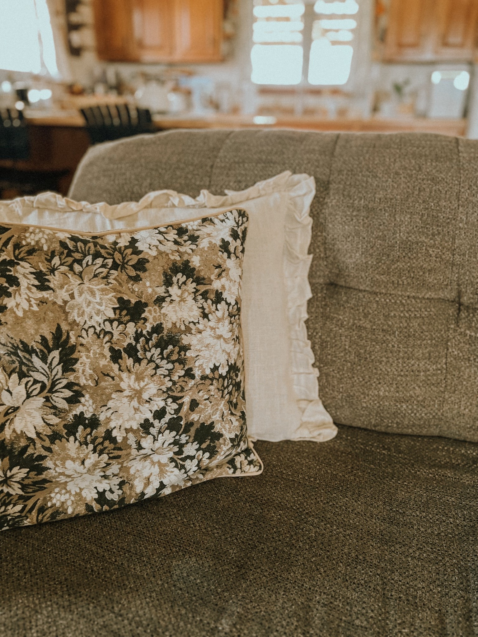 Time for a spring pillow refresh! Love how high end both of these Amazon covers look! 

#LTKHome #LTKSeasonal