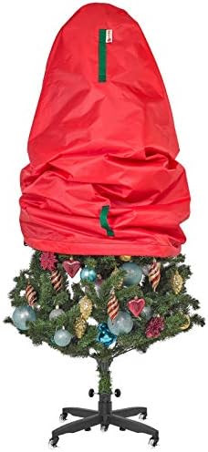 Upright Christmas Tree Storage Bag - Fits 4 Ft Artificial Xmas & Topiary Tree, Vertical Holiday C... | Amazon (US)