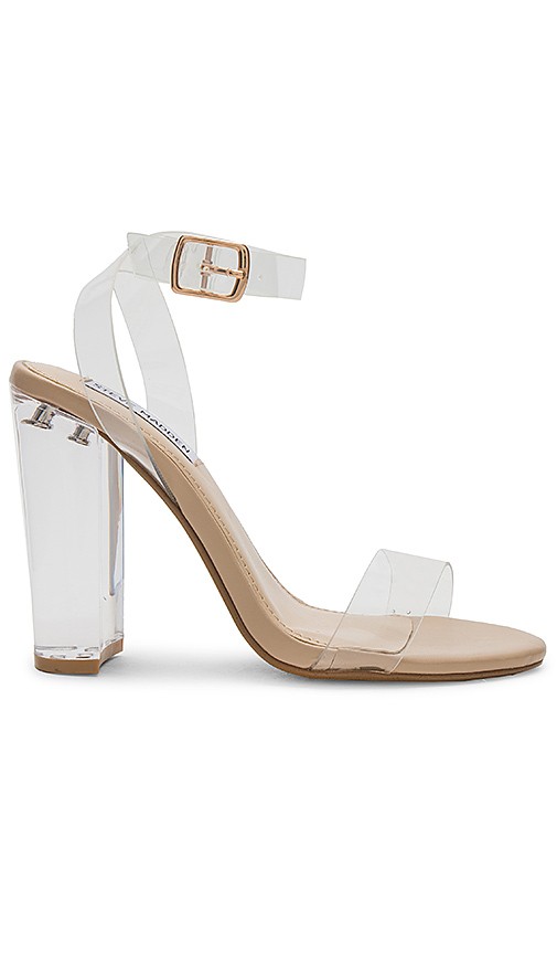 Steve Madden Camille Sandal in Clear | Revolve Clothing (Global)