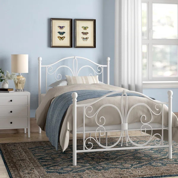 Pattonsburg Metal Open-Frame Bed | Wayfair North America