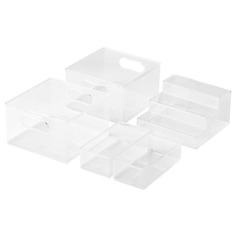 The Home Edit 5 Piece Pantry Edit, Plastic Modular Storage System | Walmart (US)