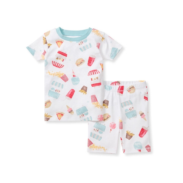Game Day Eats Organic Cotton Baby Pajamas | Burts Bees Baby