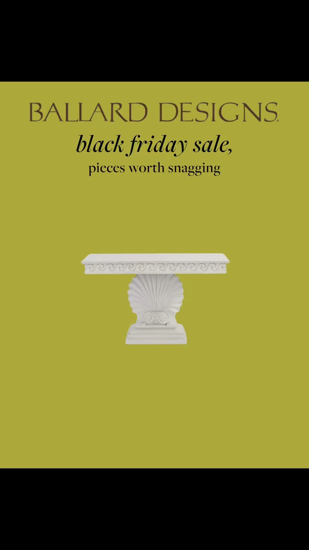 Ballard Designs Black Friday 

#LTKHome #LTKCyberWeek