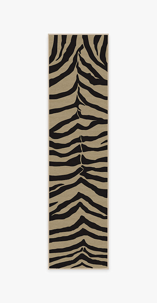 Zebra Gold Rug | Ruggable