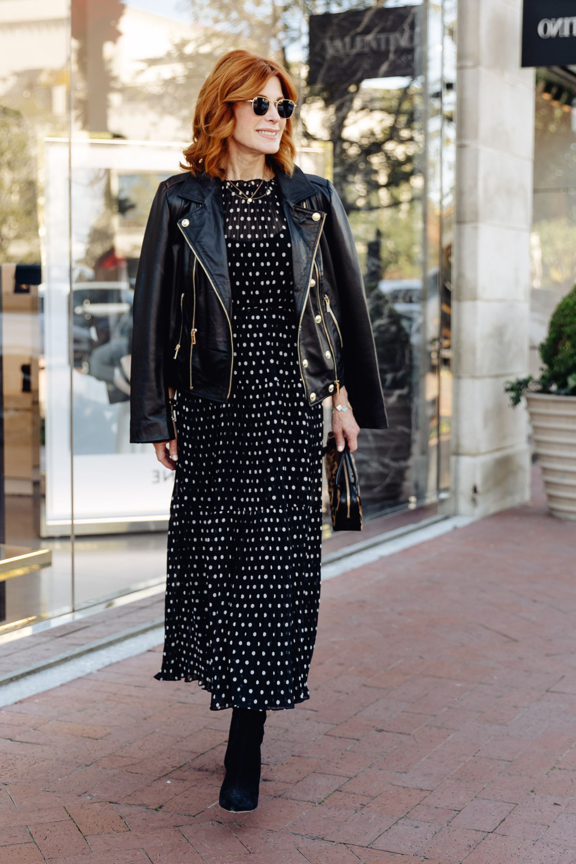 A timeless polka dot dress always feels chic, especially when it moves this beautifully. I love how it works for everything from dinner to resort wear with just a change of shoes. I’m wearing an XS and it fits TTS. 

 

#LTKootd #LTKootd #LTKSeasonal #LTKOver40