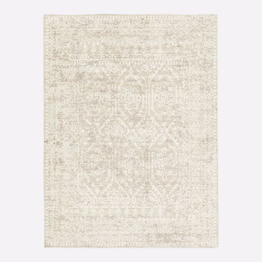 Reflected Emblem Performance Rug | West Elm (US)