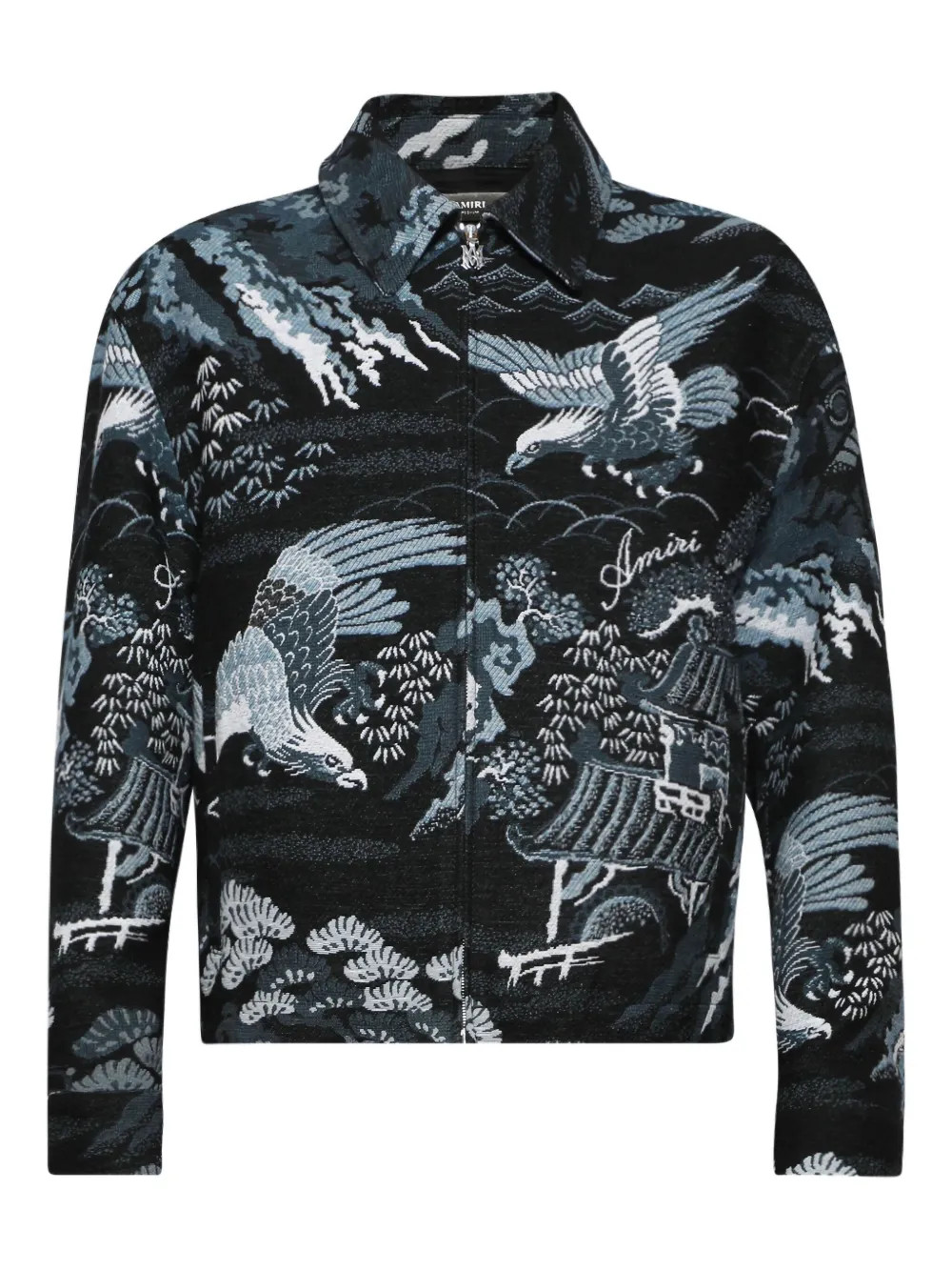 AMIRI Crane Tapestry Jacket | Black | FARFETCH FR | Farfetch Global