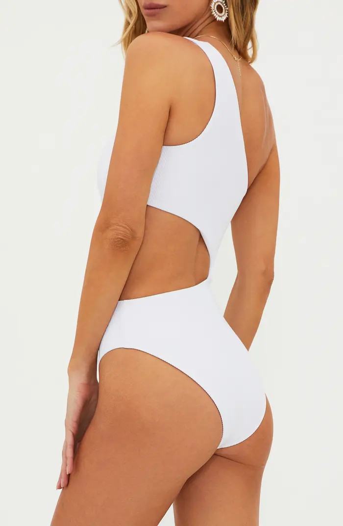 Celine Cutout One-Shoulder One-Piece Swimsuit | Nordstrom