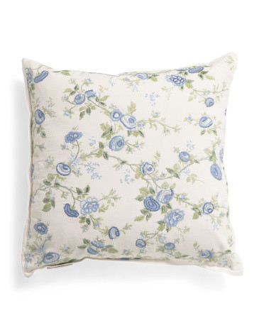 20x20 Belinda Floral Pillow | TJ Maxx