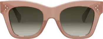 50mm Gradient Small Cat Eye Sunglasses | Nordstrom