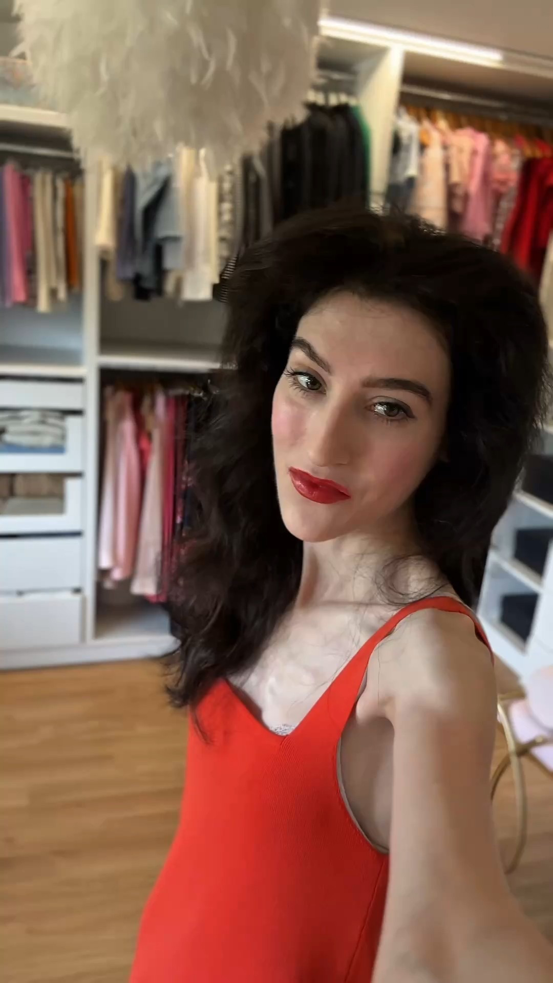 Neon orange dress, short dress, sleeveless dress, party dress, date dress, brunch date outfit, summer dress, kitten heels, Slingback pumps, early fall outfit #LTKdresses

#LTKPetite #LTKShoeCrush #LTKParties