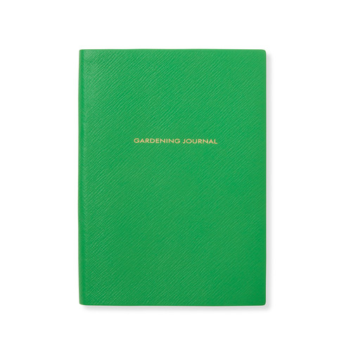 The Gardening Journal in Panama in nile blue | Smythson | Smythson