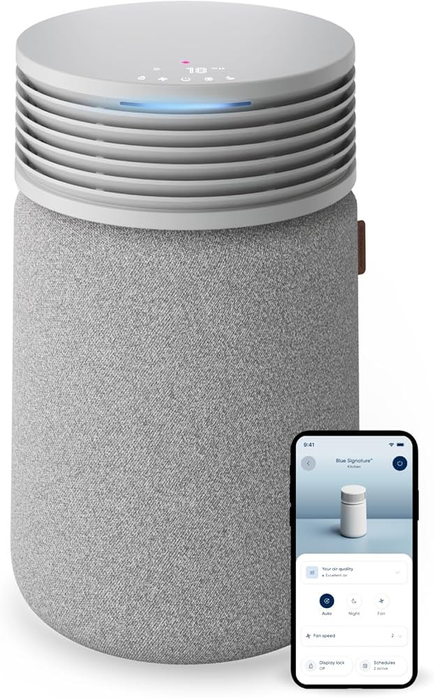 BLUEAIR Blue Signature SP3i Air Purifier for Medium Rooms up to 498 sq ft, HEPASilent Filtration,... | Amazon (US)