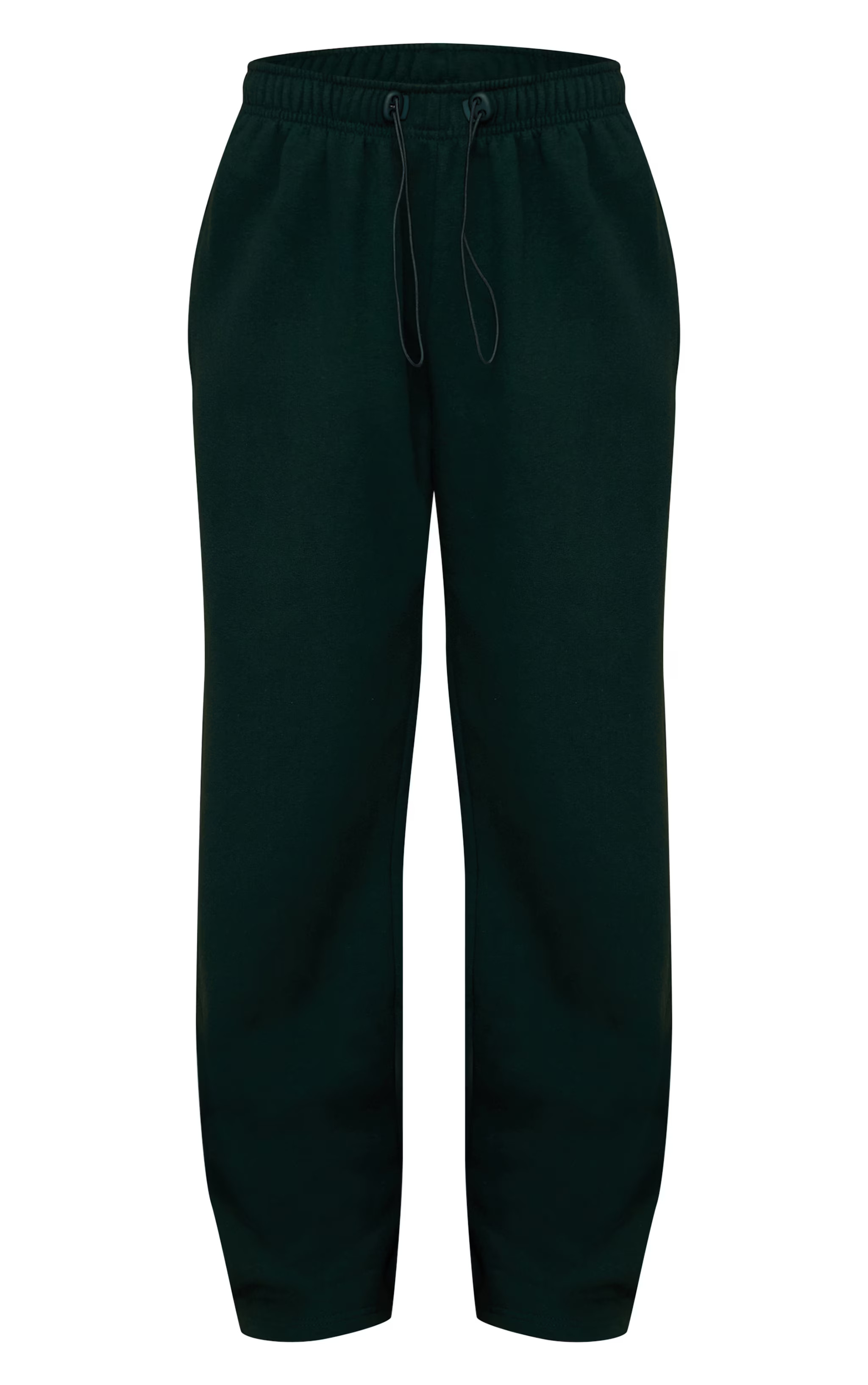 Pine Green Drawcord Hem Oversized Joggers | PrettyLittleThing UK