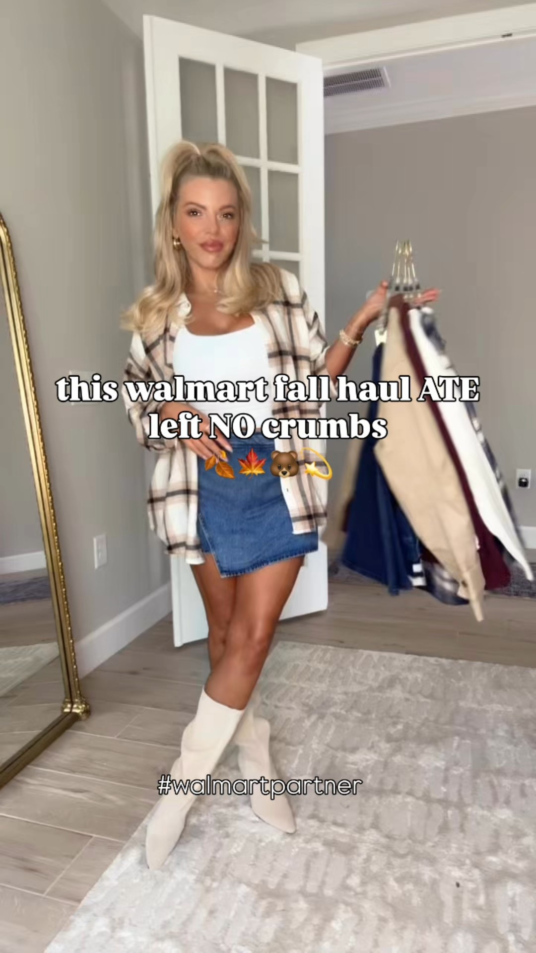 Walmart fall fashion and fall outfits that include the cutest flannels that are perfectly oversized and the trendy and affordable barn jackets! 

@walmart #walmartpartner #walmart #walmartstyle #walmartfashion

#LTKFindsUnder50 #LTKStyleTip #LTKPetite