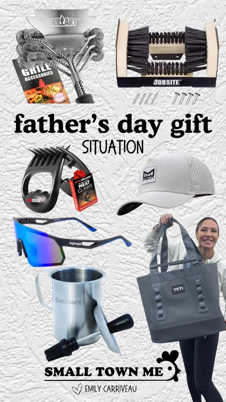 Finding a fun vessel and putting dad’s favorite things in there is a great Father’s Day gift! I’ll be filling this yeti cooler with all of my husband’s favorites. Meat claws, grilling tools& accessories, melin hat & I-gogs sunglasses for days on the boat. 

#LTKMens #LTKFamily #LTKGiftGuide