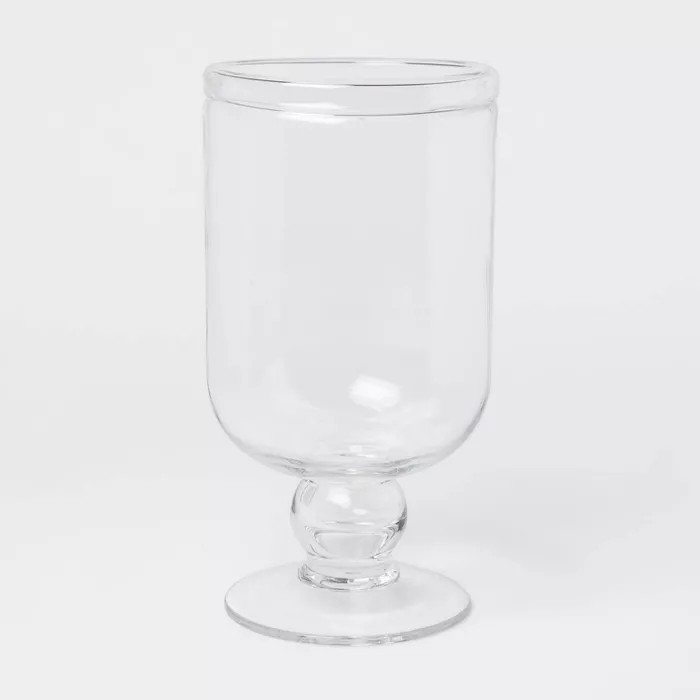 Glass Seeded Hurricane Candle Holder - Threshold™ | Target